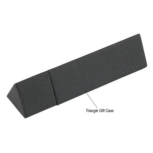 Elite Executive Pen In Case Metal Twist Action Pen Includes Triangle... from ASI 61125 Hit Promotional Products / Hit®