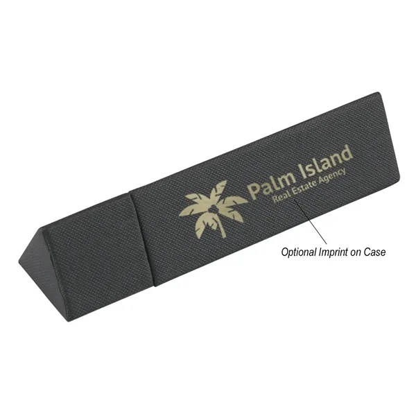 Elite Executive Pen In Case Metal Twist Action Pen Includes Triangle... from ASI 61125 Hit Promotional Products / Hit®