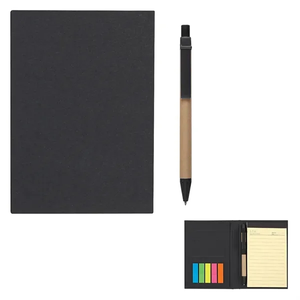 MeetingMate Notebook With Pen And Sticky Flags Matching Pen Has Paper... from ASI 61125 Hit Promotional Products / Hit®