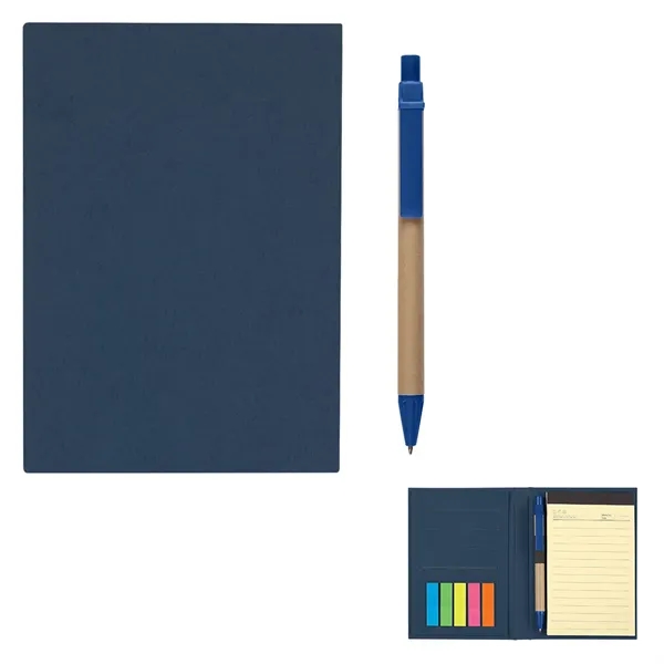 MeetingMate Notebook With Pen And Sticky Flags Matching Pen Has Paper... from ASI 61125 Hit Promotional Products / Hit®