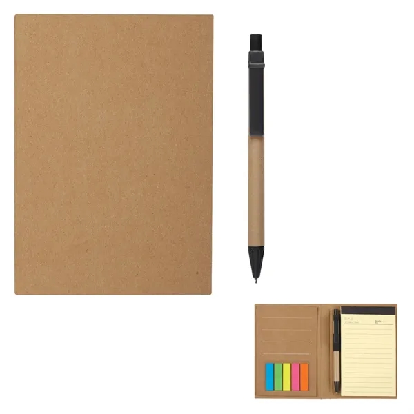 MeetingMate Notebook With Pen And Sticky Flags Matching Pen Has Paper... from ASI 61125 Hit Promotional Products / Hit®