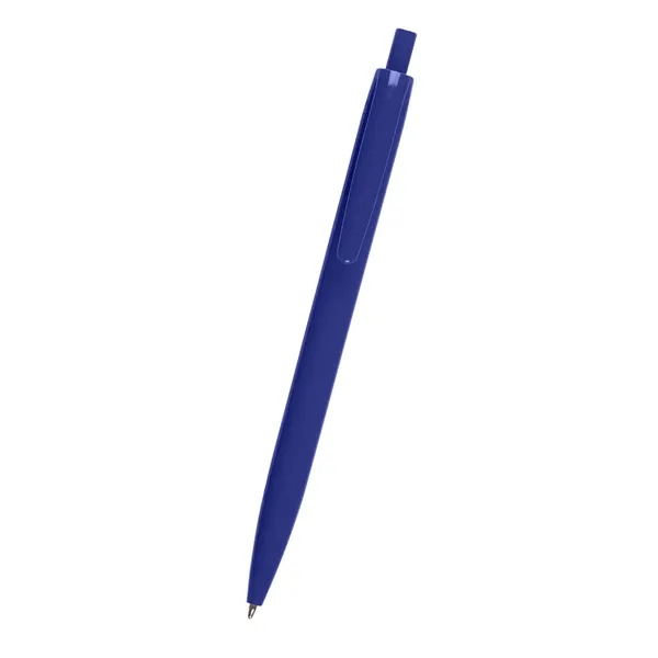 Glossy solid color plunger action pen... from ASI 61125 Hit Promotional Products / Hit®