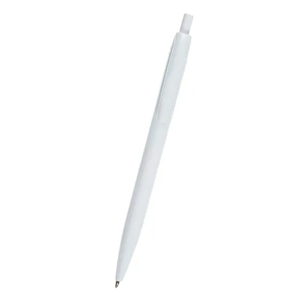 Glossy solid color plunger action pen... from ASI 61125 Hit Promotional Products / Hit®