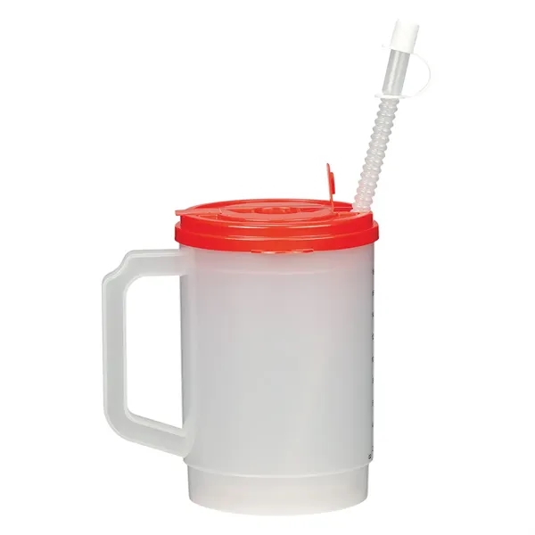 20 oz. polypropylene medical tumbler with a lid, 9" flexi straw,... from ASI 61125 Hit Promotional Products / Hit®