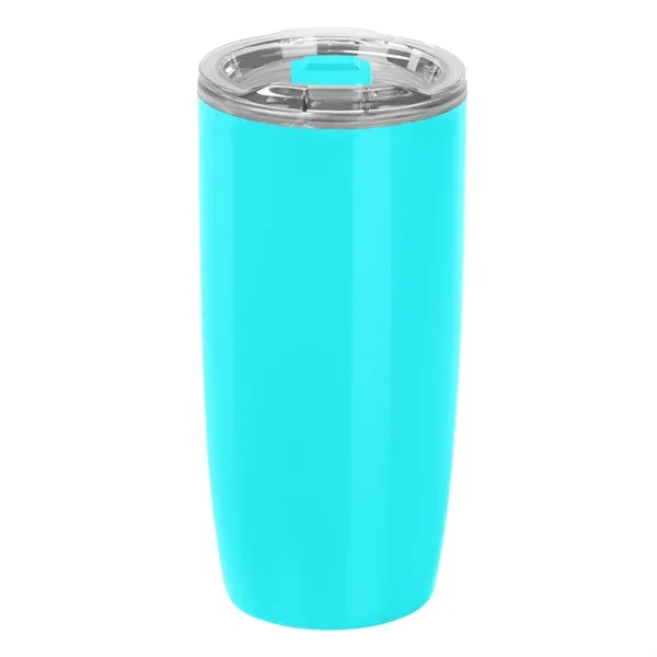 19 oz. acrylic double wall tumbler with slide action, spill-resistant lid.... from ASI 61125 Hit Promotional Products / Hit®