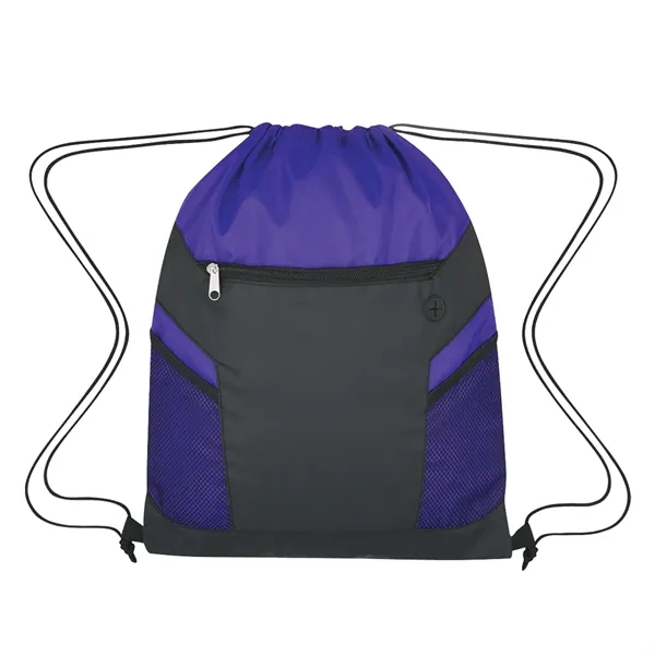 Drawstring bag made of 210 denier PU ripstop.... from ASI 61125 Hit Promotional Products / Hit®