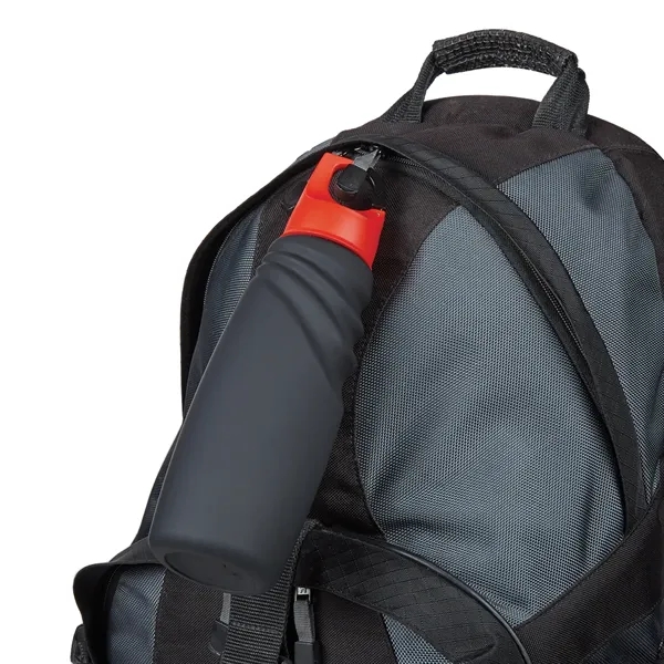 Optimized Summary Sports bottle with a matte finish and a carabiner... from ASI 61125 Hit Promotional Products / Hit®