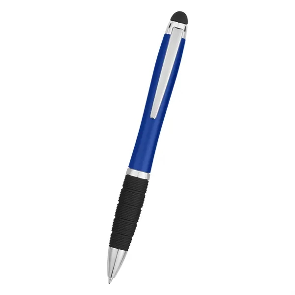 Twist-action pen with a light, stylus, and rubber grip for better... from ASI 61125 Hit Promotional Products / Hit®