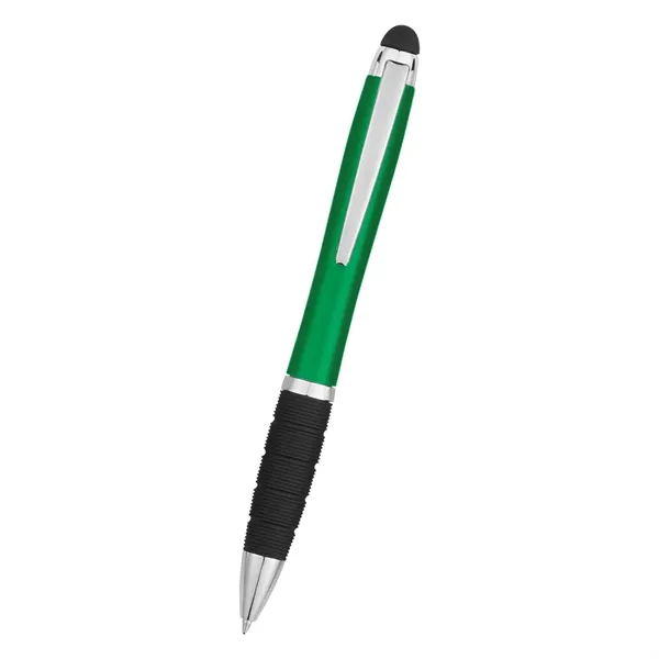 Twist-action pen with a light, stylus, and rubber grip for better... from ASI 61125 Hit Promotional Products / Hit®