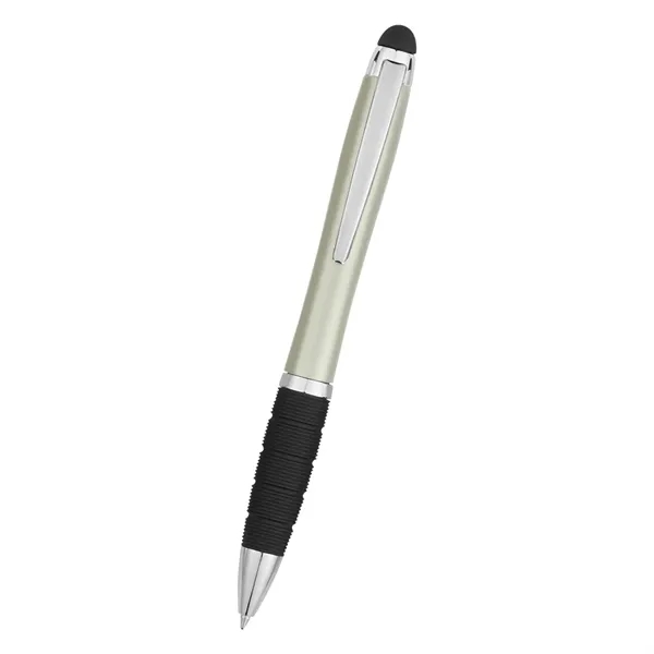 Twist-action pen with a light, stylus, and rubber grip for better... from ASI 61125 Hit Promotional Products / Hit®