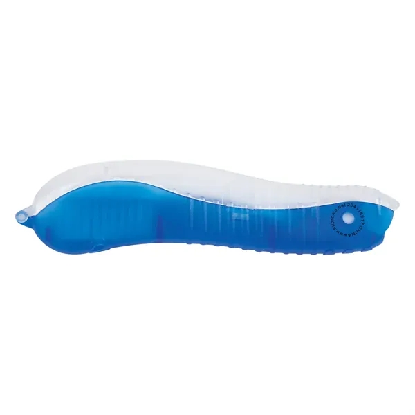 Toothbrush that folds into a traveling case.... from ASI 61125 Hit Promotional Products / Hit®