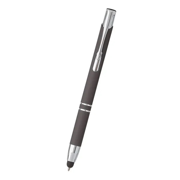 Combination ballpoint/stylus pen with plunger-action mechanism.... from ASI 61125 Hit Promotional Products / Hit®