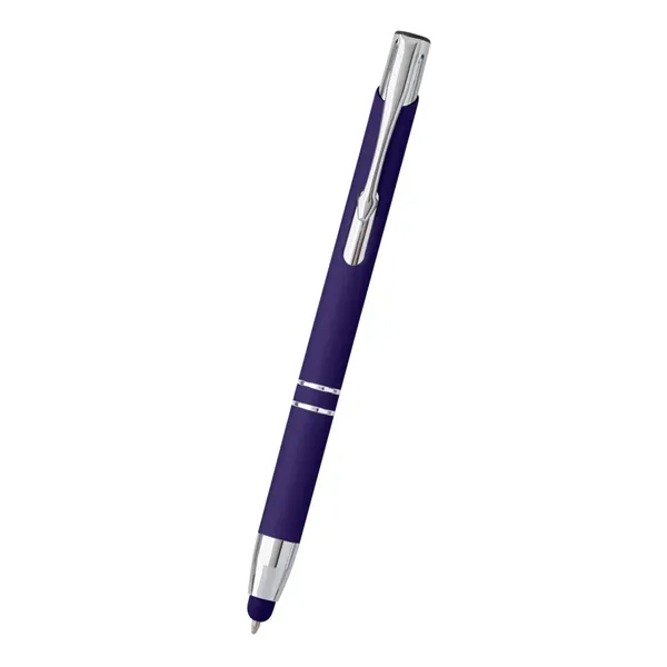 Combination ballpoint/stylus pen with plunger-action mechanism.... from ASI 61125 Hit Promotional Products / Hit®