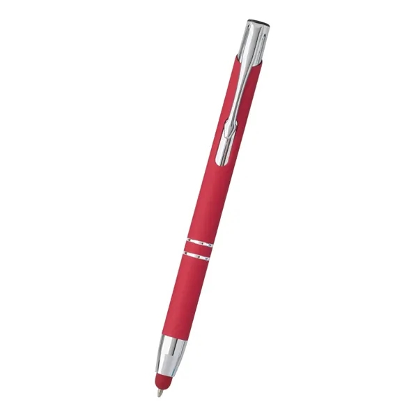 Combination ballpoint/stylus pen with plunger-action mechanism.... from ASI 61125 Hit Promotional Products / Hit®