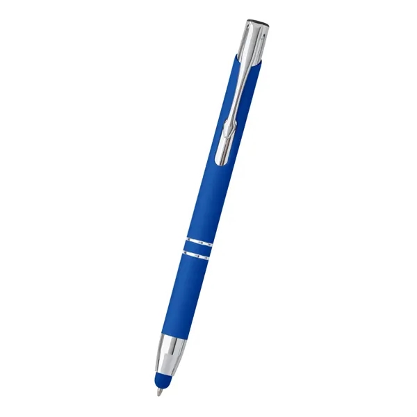 Combination ballpoint/stylus pen with plunger-action mechanism.... from ASI 61125 Hit Promotional Products / Hit®