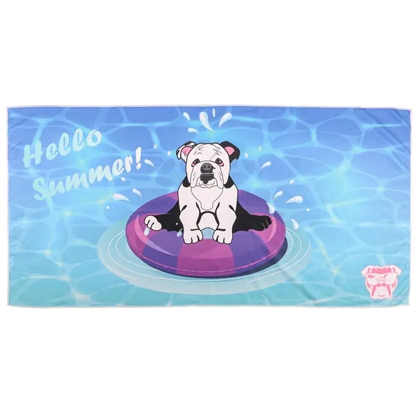 A full color dye sublimated beach towel made from 100% polyester... from ASI 61966 HPG / BCG Creations