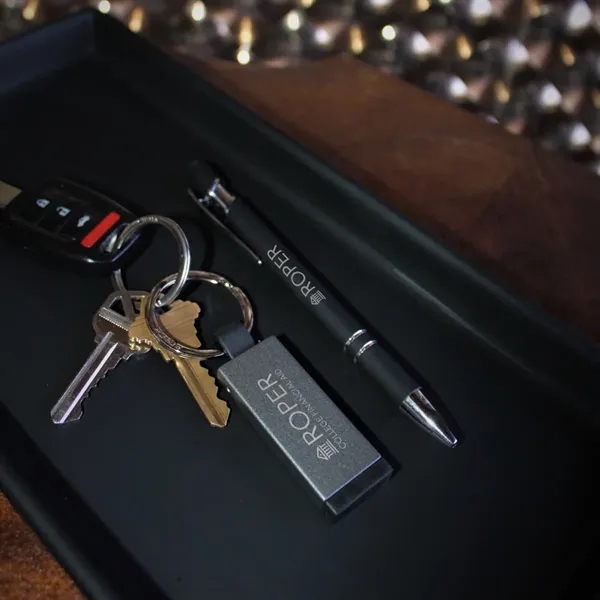 Aluminum ballpoint pen with stylus on top.... from ASI 61125 Hit Promotional Products / Hit®