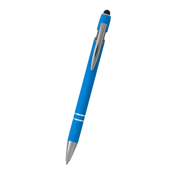 Aluminum ballpoint pen with stylus on top.... from ASI 61125 Hit Promotional Products / Hit®