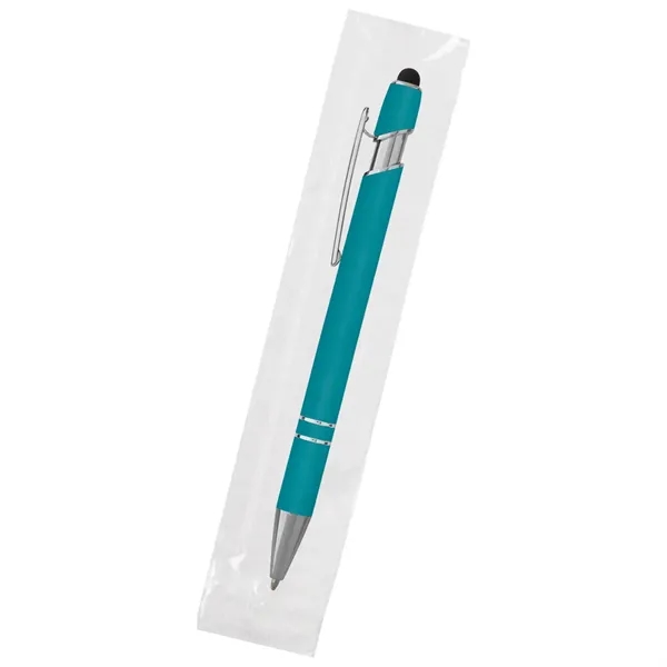 Aluminum ballpoint pen with stylus on top.... from ASI 61125 Hit Promotional Products / Hit®