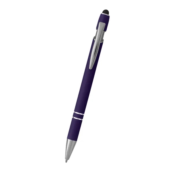 Aluminum ballpoint pen with stylus on top.... from ASI 61125 Hit Promotional Products / Hit®