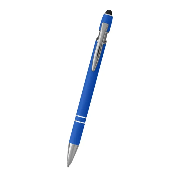 Aluminum ballpoint pen with stylus on top.... from ASI 61125 Hit Promotional Products / Hit®