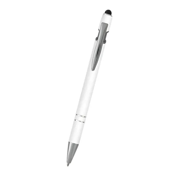 Aluminum ballpoint pen with stylus on top.... from ASI 61125 Hit Promotional Products / Hit®