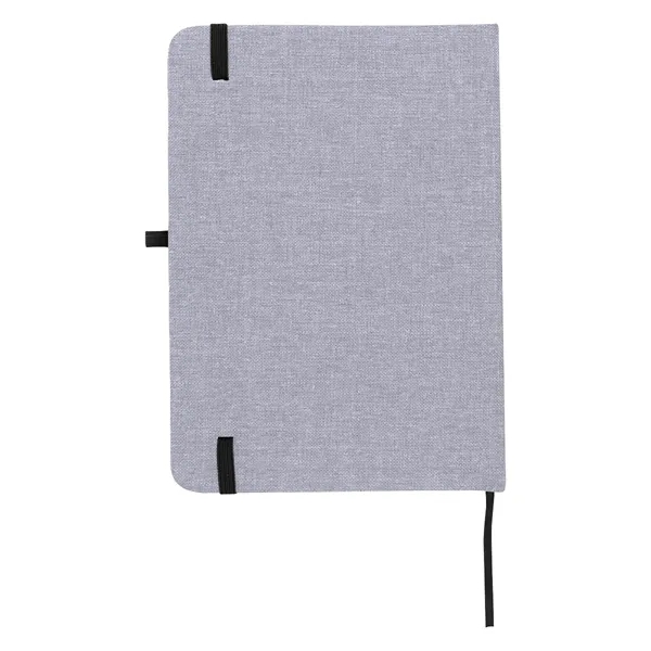 5" x 7" journal with 80 lined pages, a polycanvas cover... from ASI 61125 Hit Promotional Products / Hit®