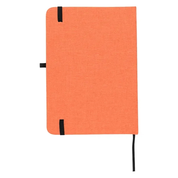 5" x 7" journal with 80 lined pages, a polycanvas cover... from ASI 61125 Hit Promotional Products / Hit®