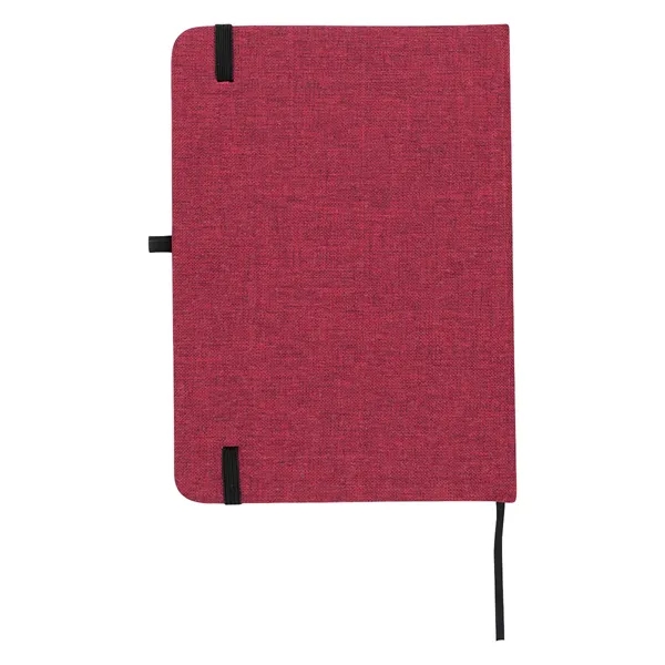 5" x 7" journal with 80 lined pages, a polycanvas cover... from ASI 61125 Hit Promotional Products / Hit®