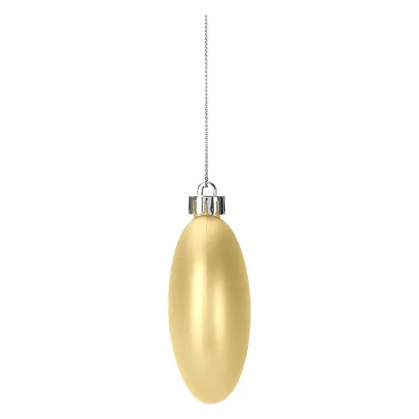 Polypropylene, shatter-resistant ornament that includes string for hanging and is available... from ASI 61125 Hit Promotional Products / Hit®