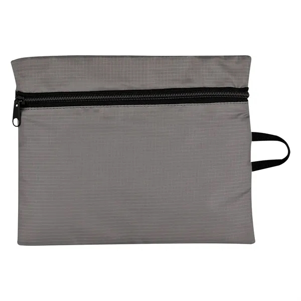 Travel bag made of polyester ripstop that measures 9" x 7"... from ASI 61125 Hit Promotional Products / Hit®
