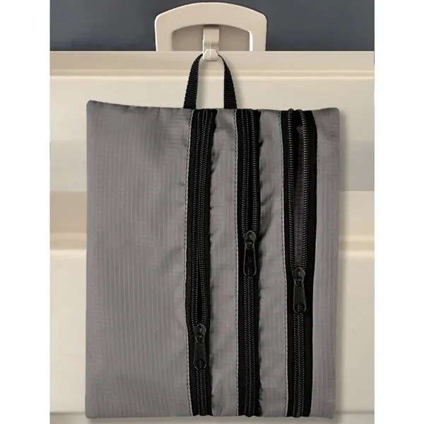 Travel bag made of polyester ripstop that measures 9" x 7"... from ASI 61125 Hit Promotional Products / Hit®