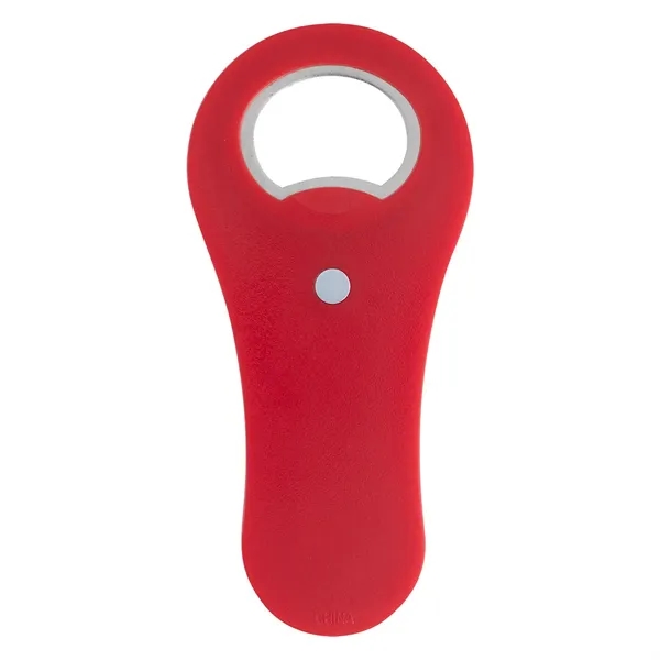 Metal bottle opener measuring 2" x 4" and available in five... from ASI 61125 Hit Promotional Products / Hit®