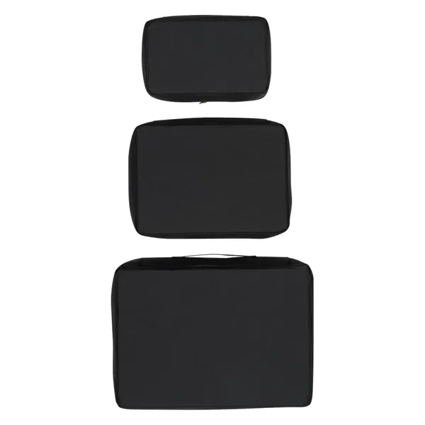 3-in-1 travel bag set with small, medium, and large bags made... from ASI 61125 Hit Promotional Products / Hit®