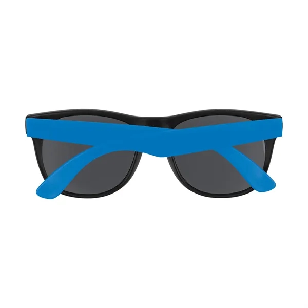 Rubberized sunglasses made of polypropylene with UV400 lenses that provide 100%... from ASI 61125 Hit Promotional Products / Hit®