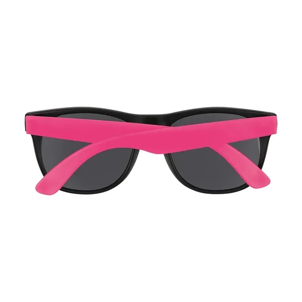Rubberized sunglasses made of polypropylene with UV400 lenses that provide 100%... from ASI 61125 Hit Promotional Products / Hit®