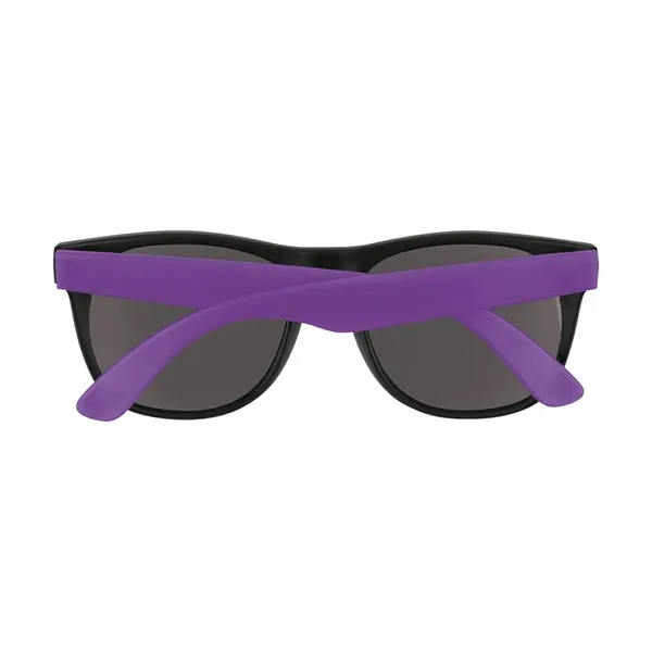 Rubberized sunglasses made of polypropylene with UV400 lenses that provide 100%... from ASI 61125 Hit Promotional Products / Hit®