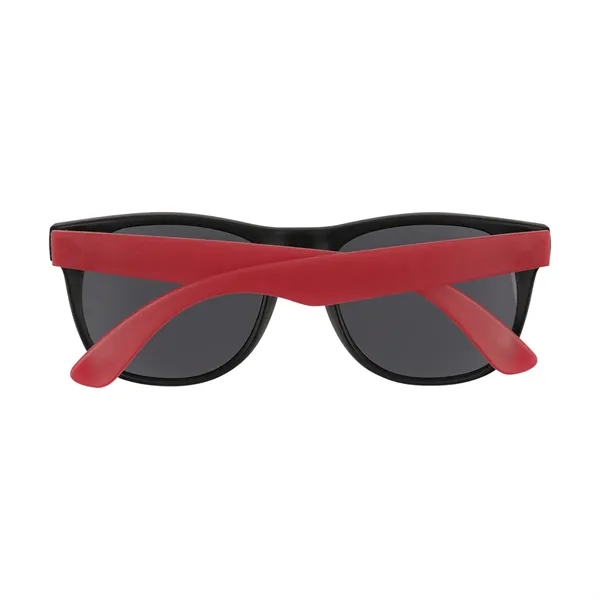 Rubberized sunglasses made of polypropylene with UV400 lenses that provide 100%... from ASI 61125 Hit Promotional Products / Hit®