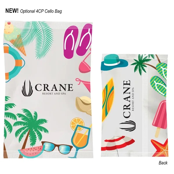 Rainbow Kan-Tastic beverage holder measuring 4" and made of laminated open... from ASI 61125 Hit Promotional Products / Hit®