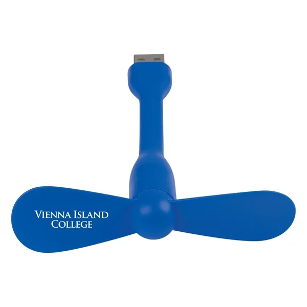 Mini USB fan made of flexible material and compatible with devices... from ASI 61125 Hit Promotional Products / Hit®