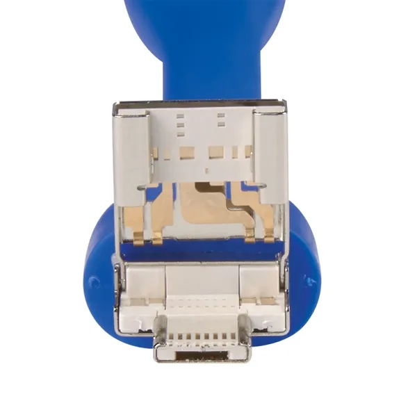 Mini USB fan made of flexible material and compatible with devices... from ASI 61125 Hit Promotional Products / Hit®