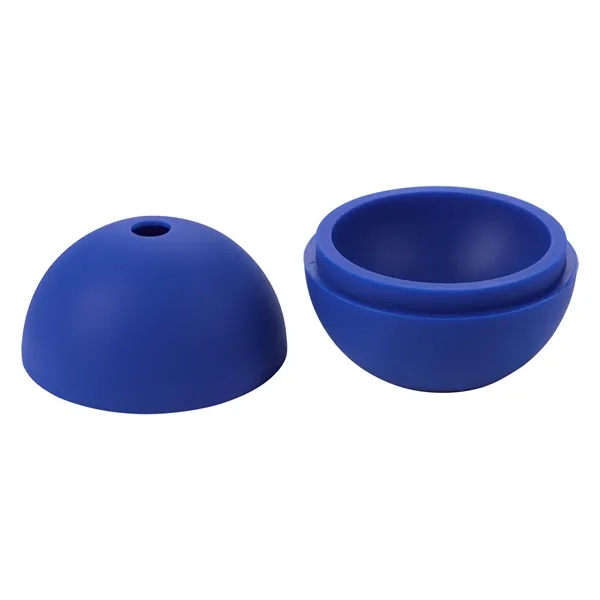 Ice cube mold shaped like a sphere and made of silicone... from ASI 61125 Hit Promotional Products / Hit®