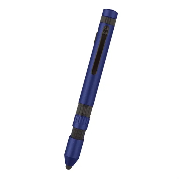 6-in-1 multipurpose pen with a compass, light, screwdriver with bits, stylus,... from ASI 61125 Hit Promotional Products / Hit®