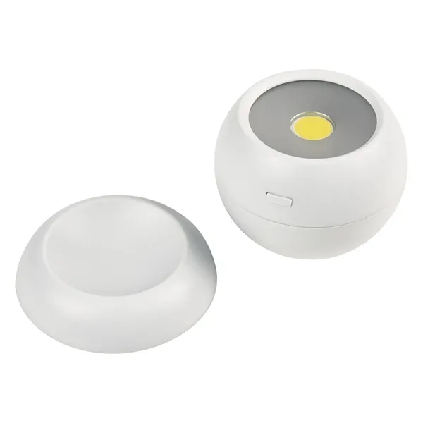 Extra-bright white COB light with a magnetic base, on/off push button,... from ASI 61125 Hit Promotional Products / Hit®