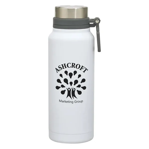 40 oz. double wall stainless steel vacuum-insulated growler with an easy... from ASI 61125 Hit Promotional Products / Hit®