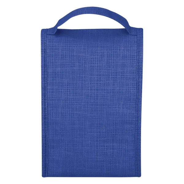 Lunch bag made of 80 gram non-woven, coated water-resistant polypropylene with... from ASI 61125 Hit Promotional Products / Hit®