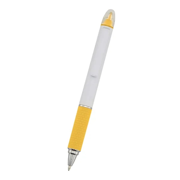 Sayre twist-action pen with black ink, an extra-wide pocket clip, and... from ASI 61125 Hit Promotional Products / Hit®