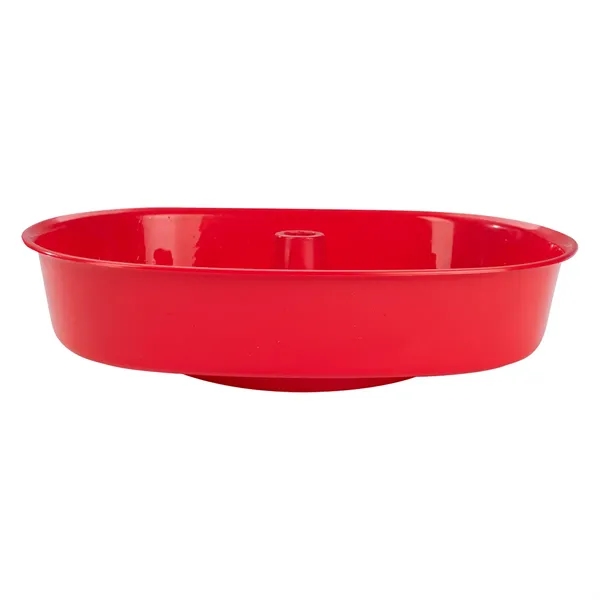 30 oz. oval Grub Tub with straw hole in the middle... from ASI 61125 Hit Promotional Products / Hit®