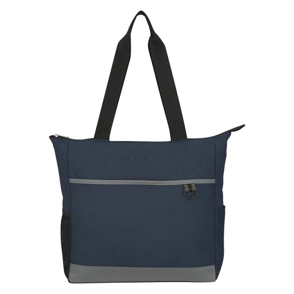 Carter quilted tote bag made of a combo of 300 denier... from ASI 61125 Hit Promotional Products / Hit®