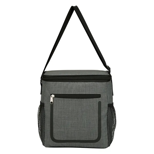 9" x 9 1/2" x 5 1/4" gray lunch bag made... from ASI 61125 Hit Promotional Products / Hit®